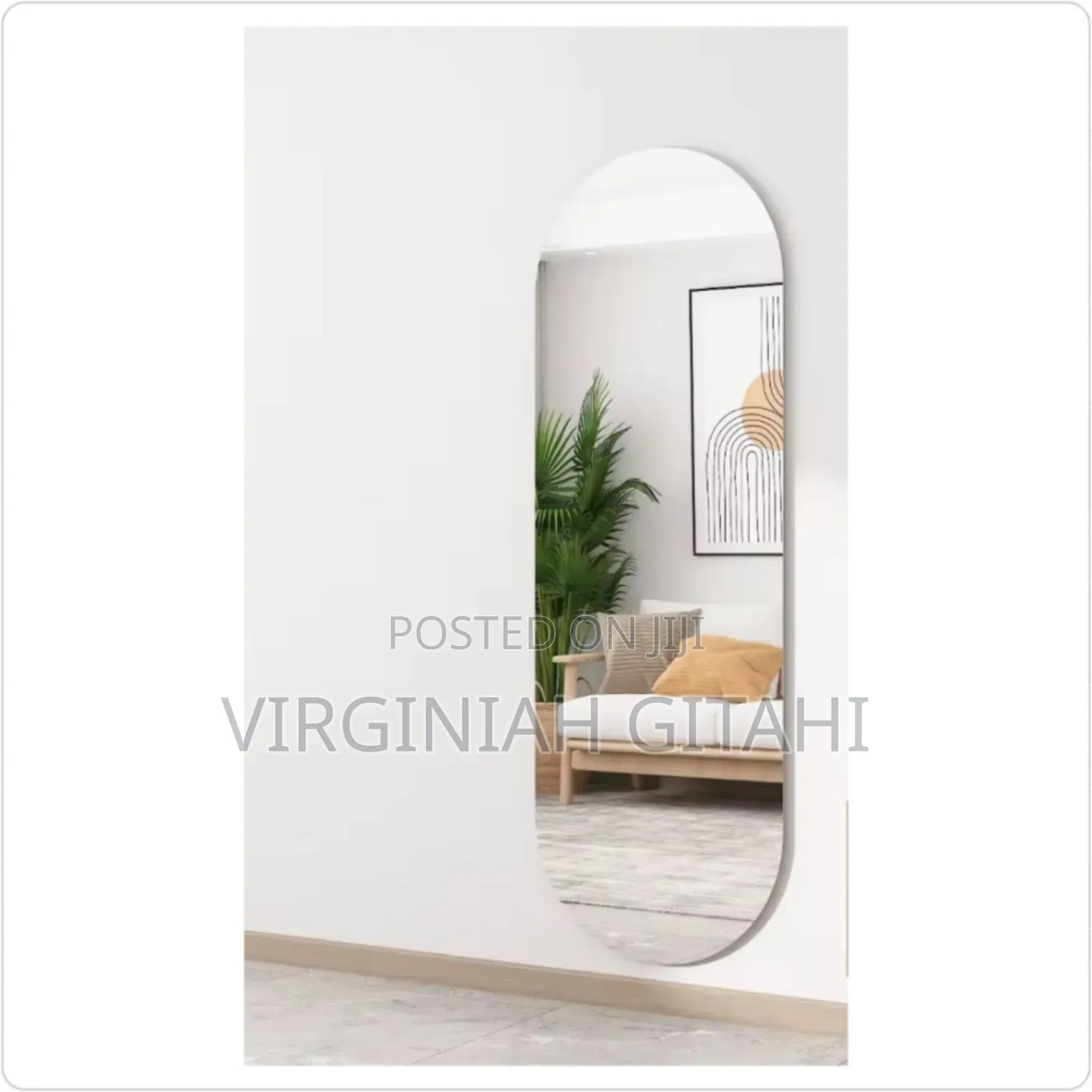 OvalMachine Ble Acrylic Mirror / Self Adhesive Mirrors*