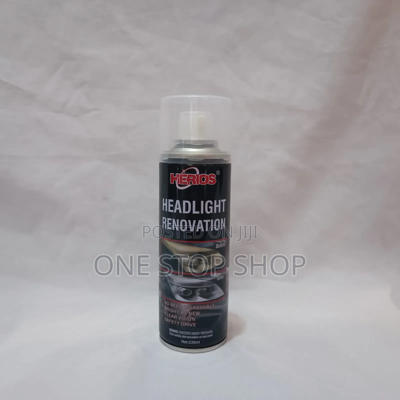 Headlight Renovation Spray With Sand Paper (235ml Each