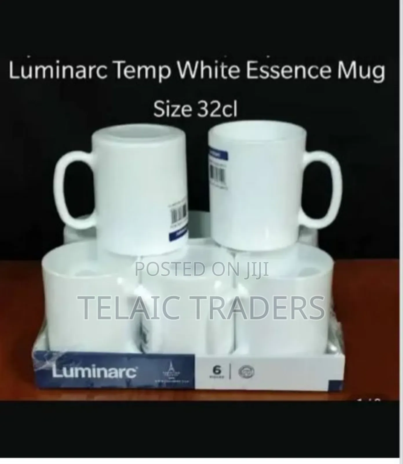 Set of 6 Luminarc Essence Cups