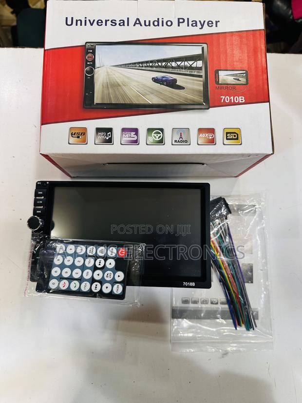 7018 7 Inch Mp5 Radio/Bt/Usb + Free Reverse Camera –Touchscreen Stereo - main view