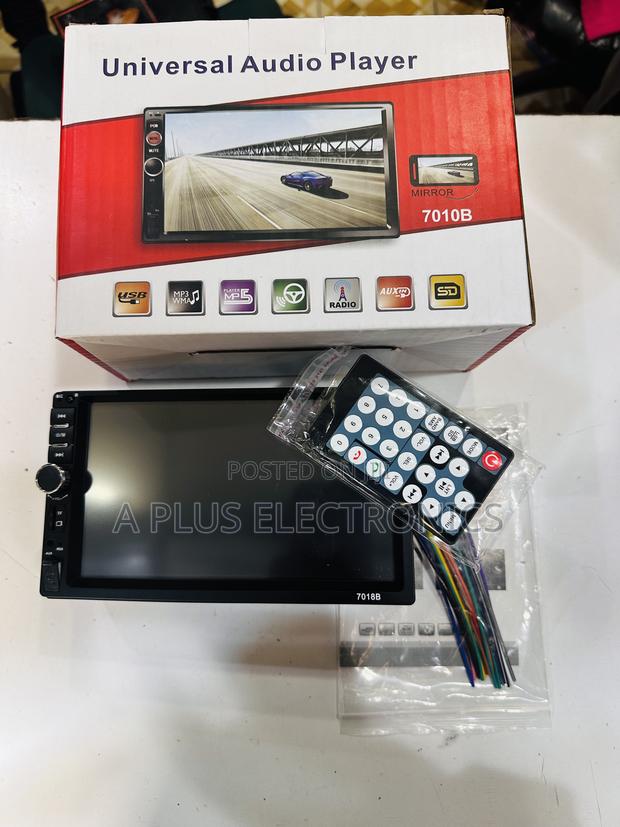 7018 7 Inch Mp5 Radio/Bt/Usb + Free Reverse Camera – Bluetooth Car - main view