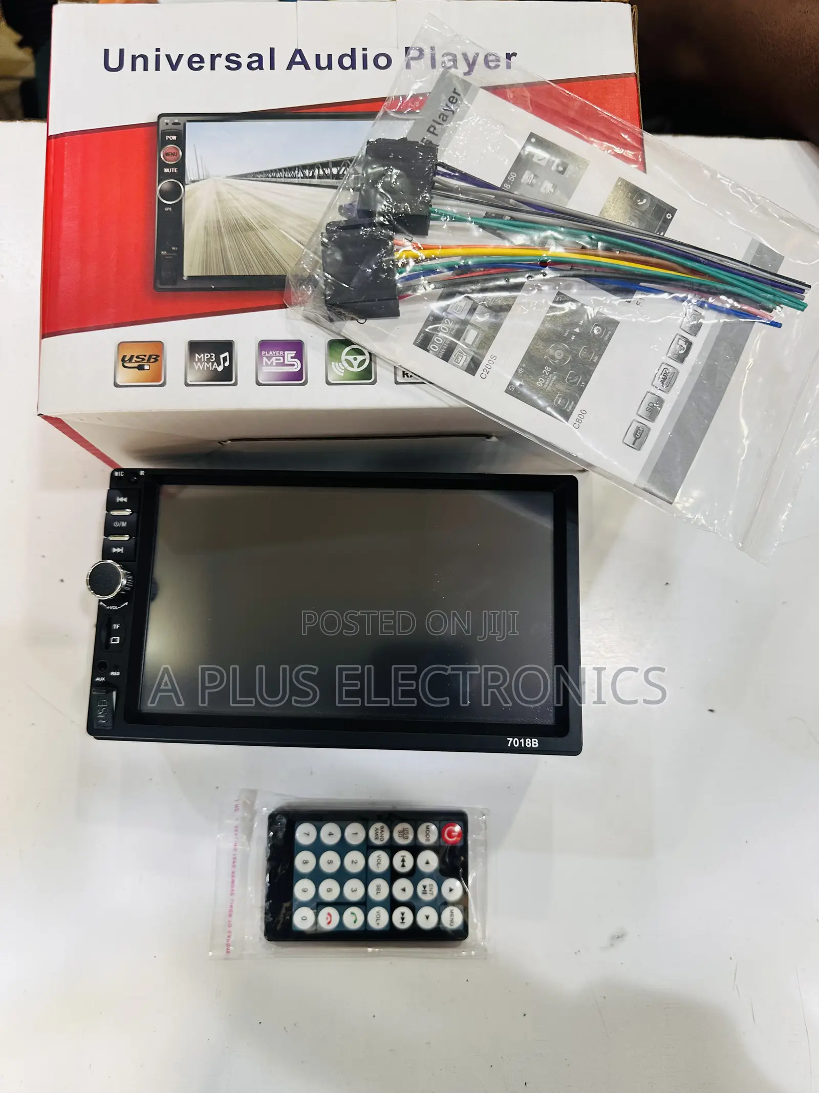 7018 7 Inch Mp5 Radio/Bt/Usb + Free Reverse Camera – Hd