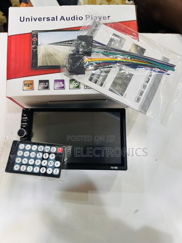 7018 7 Inch Mp5 Radio/Bt/Usb + Free Reverse Camera – Double Din