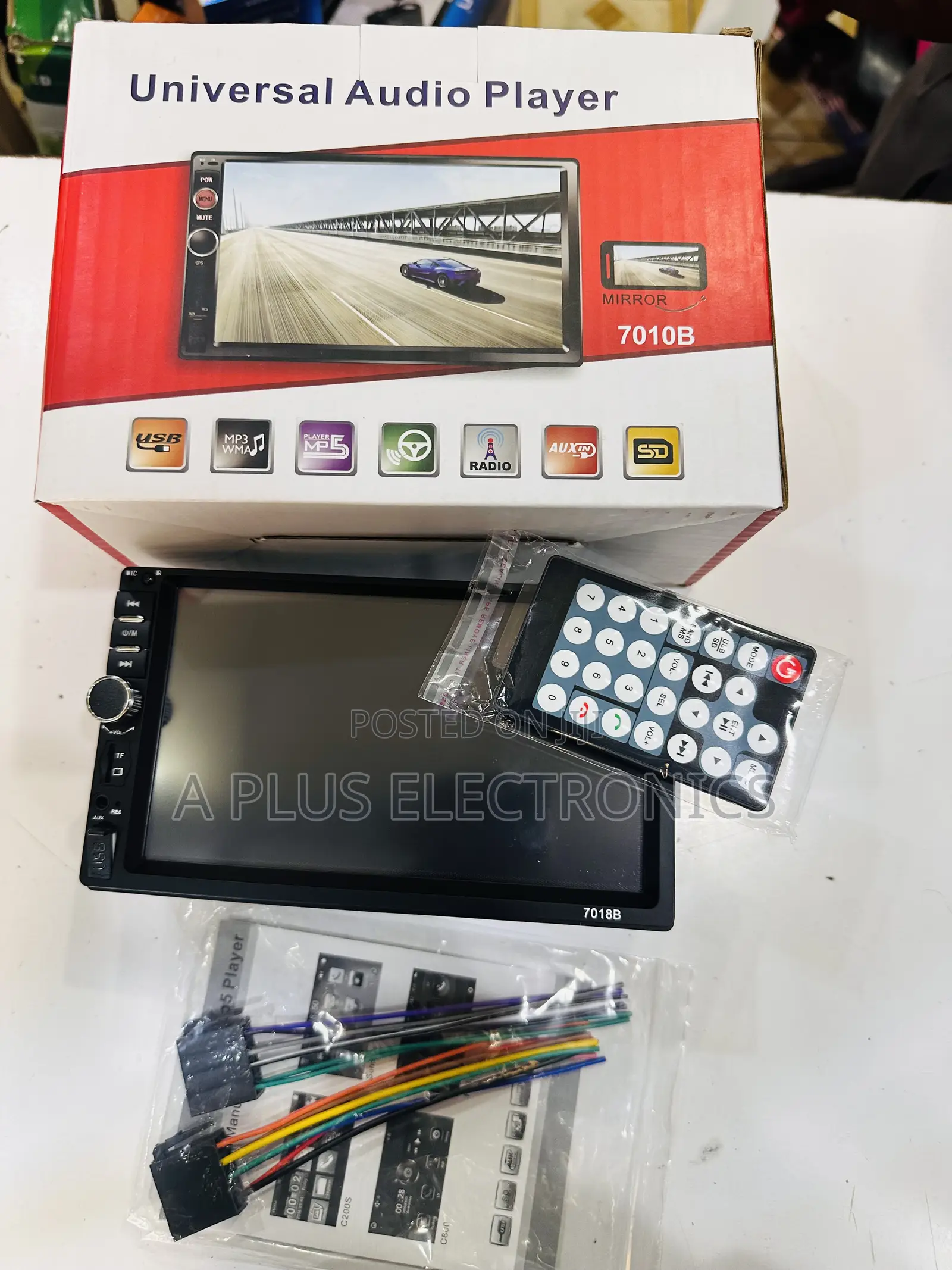 7018 7 Inch Mp5 Radio/Bt/Usb + Free Reverse Camera – Smart