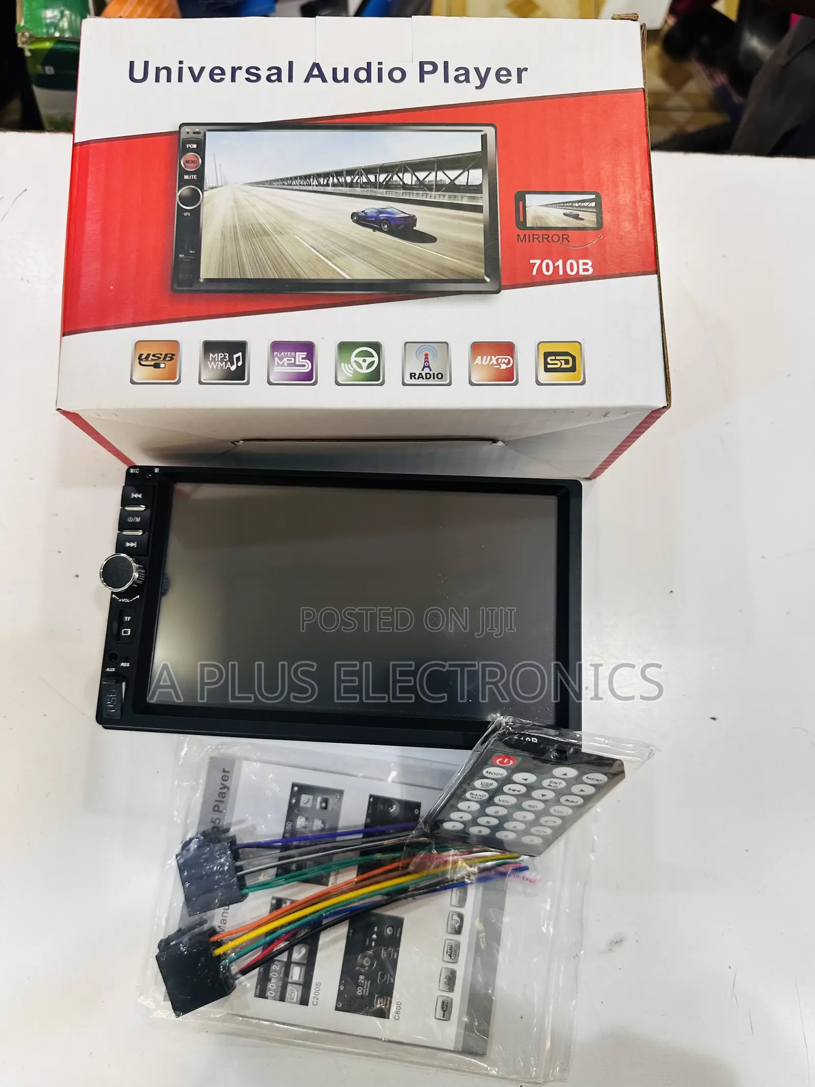 7018 7 Inch Mp5 Radio/Bt/Usb + Free Reverse Camera – Universal