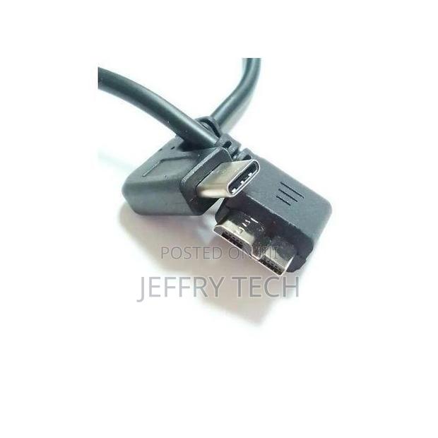 90 Angle Type C (Usb-C) to Hard Disk Data Cable Adapter - thumbnail 3
