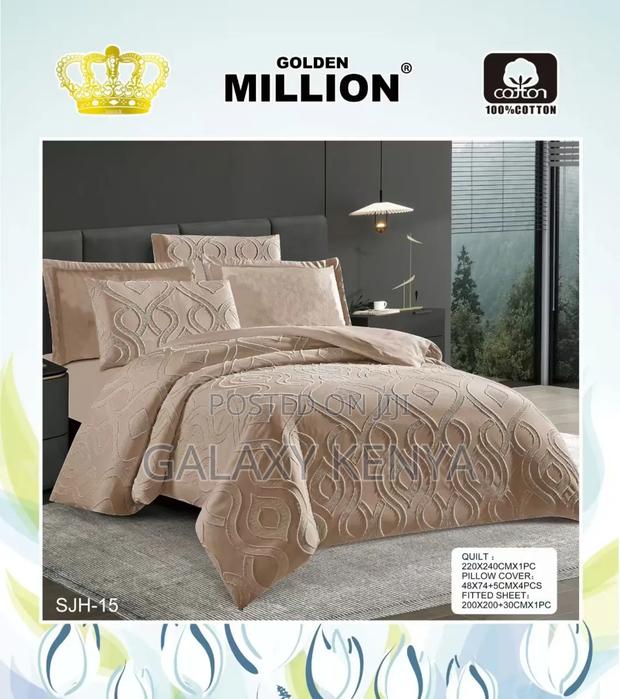 6pcs Tufted Cotton Duvet Cover Set - thumbnail 2