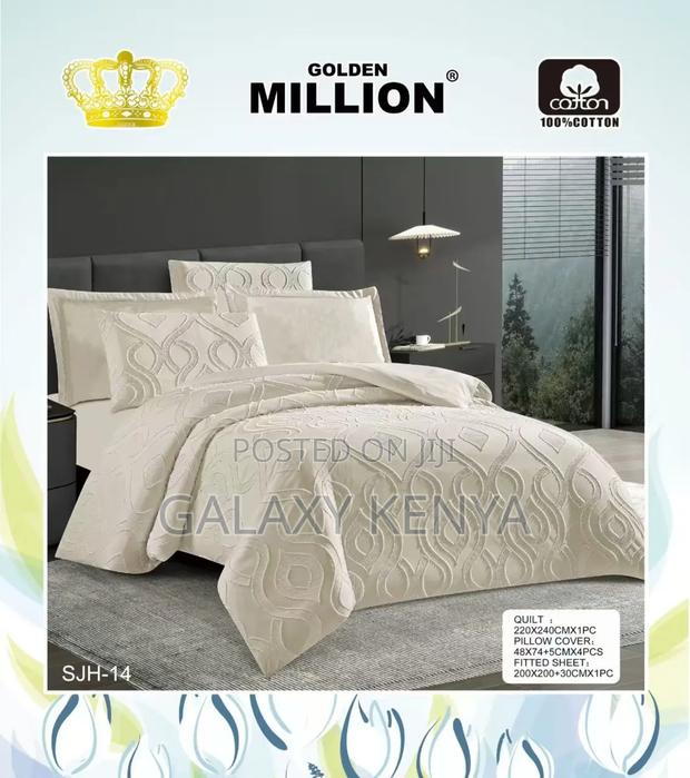 6pcs Tufted Cotton Duvet Cover Set - thumbnail 4