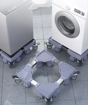 Heavy Duty Adjustable Washing Refrigerator Base Stand
