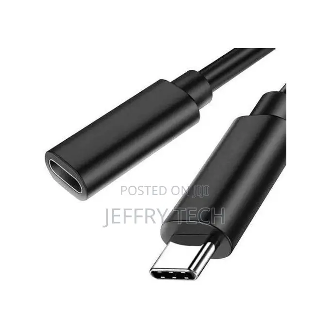 Usb-C 3.1 Type-C Extension Cable, Type-C Female Cable 1.5m/3m 60hz