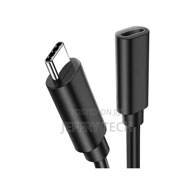 Usb-C 3.1 Type-C Extension Cable, Type-C Female Cable 1.5m/3m 60hz