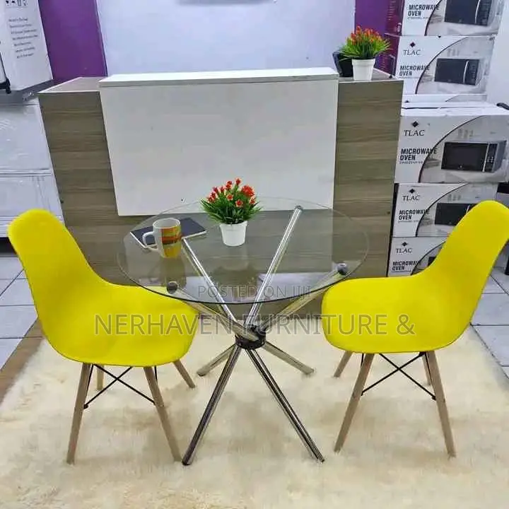 2 Seater Dining Set – Simple Table Chairs