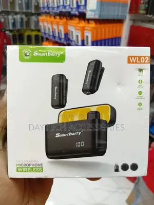 The Smartbarry Wl02 Is a Dual Wireless Lavalier Microphone.