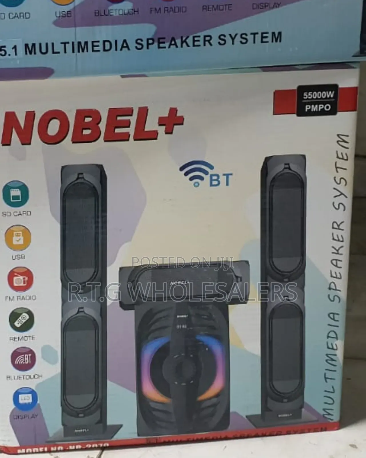 Nobel Nb-2070 3.1ch Subwoofer 55,000w