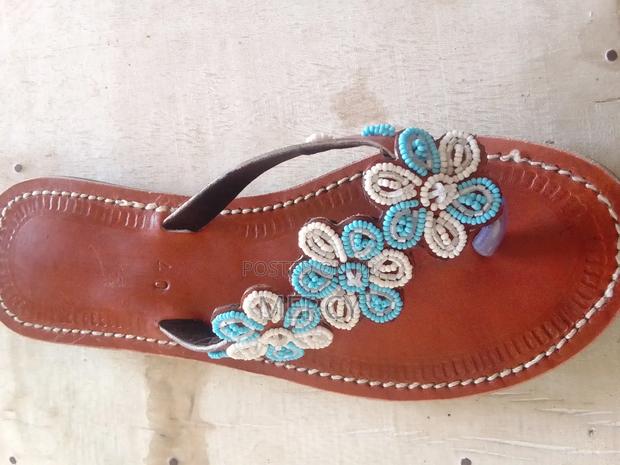 Leather Maasai Sandals - thumbnail 4