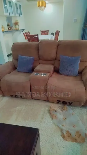 7 Seater Suede Recliner Sofa From Odds Nd Ends