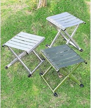 Strong Foldable Aluminum and Nylon Cabas Camping Chairs - thumbnail 2