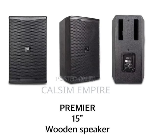 15" Wooden Speaker - main view