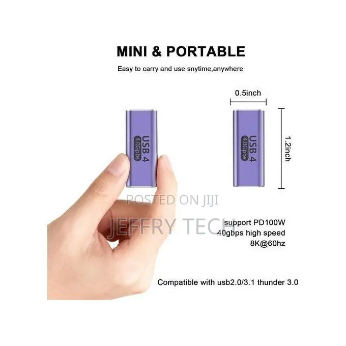 Usb C Female to Type C Female Adapter,Usb C Coupler Typec Extension