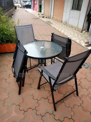 Foldable Balcony Table and Chairs – Outdoor Set