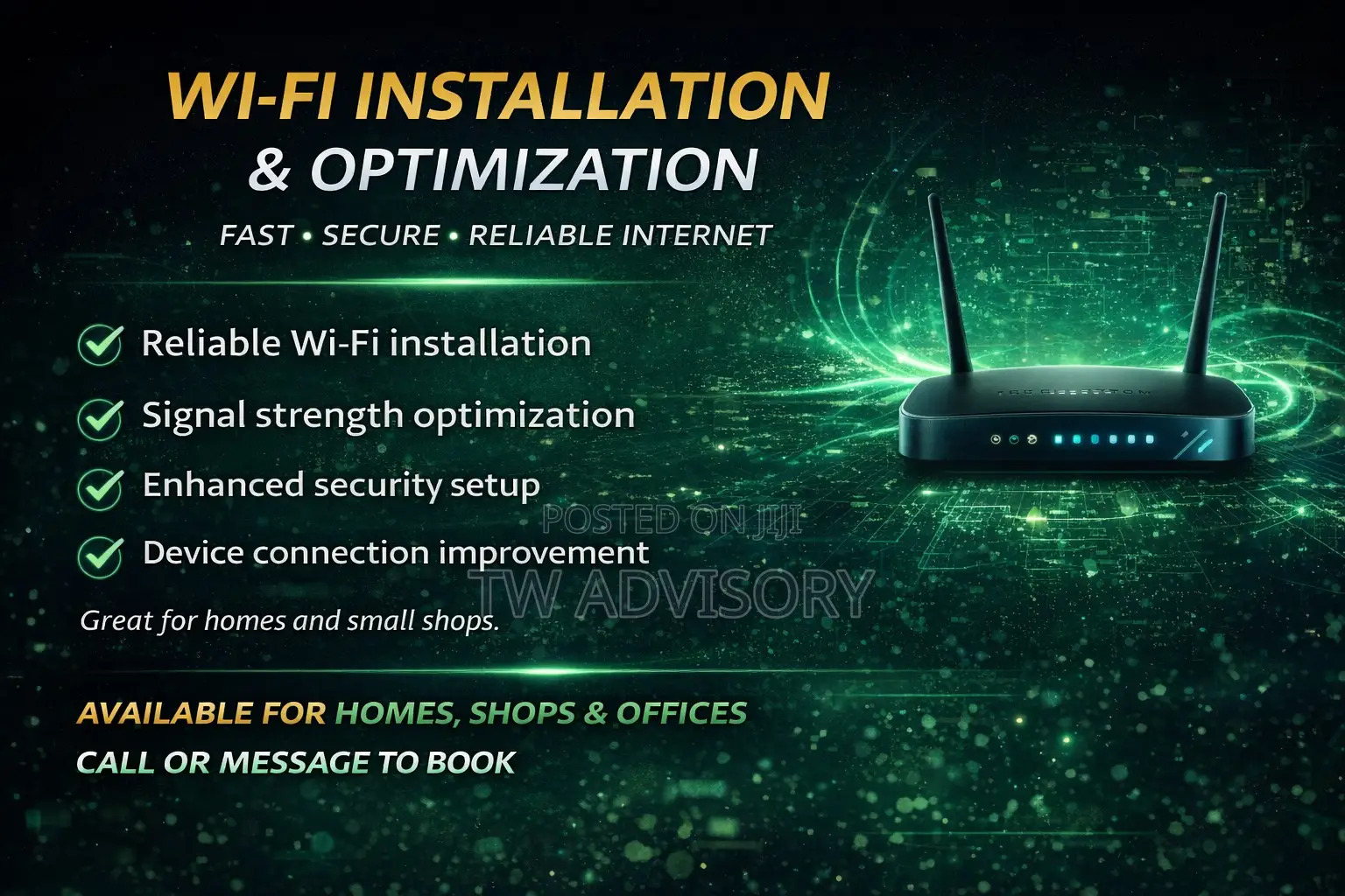 Wi-Fi Installation Optimization