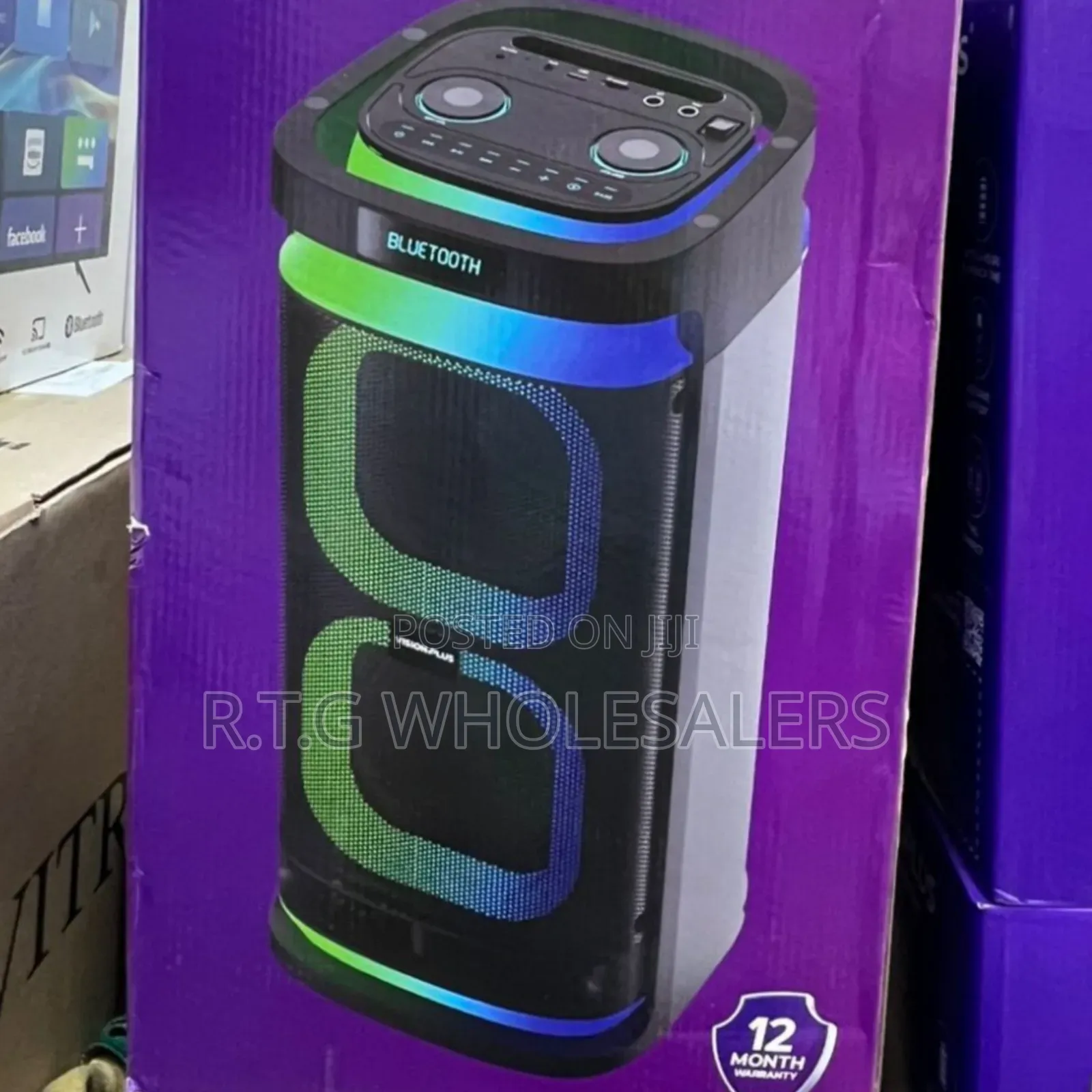 Vision Beat Box Mini Vp6bbm 100w Bluetooth Party Speaker