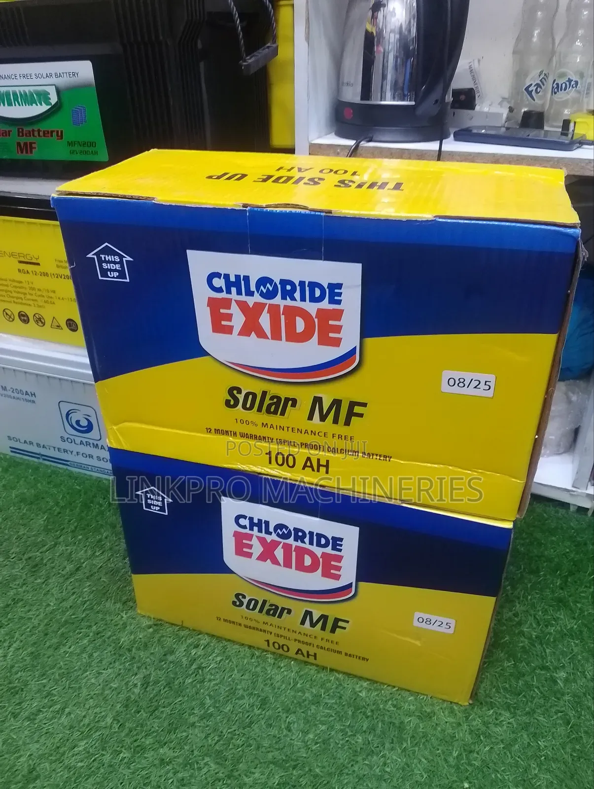 100ah Chloride Exide Mf Solar Battery
