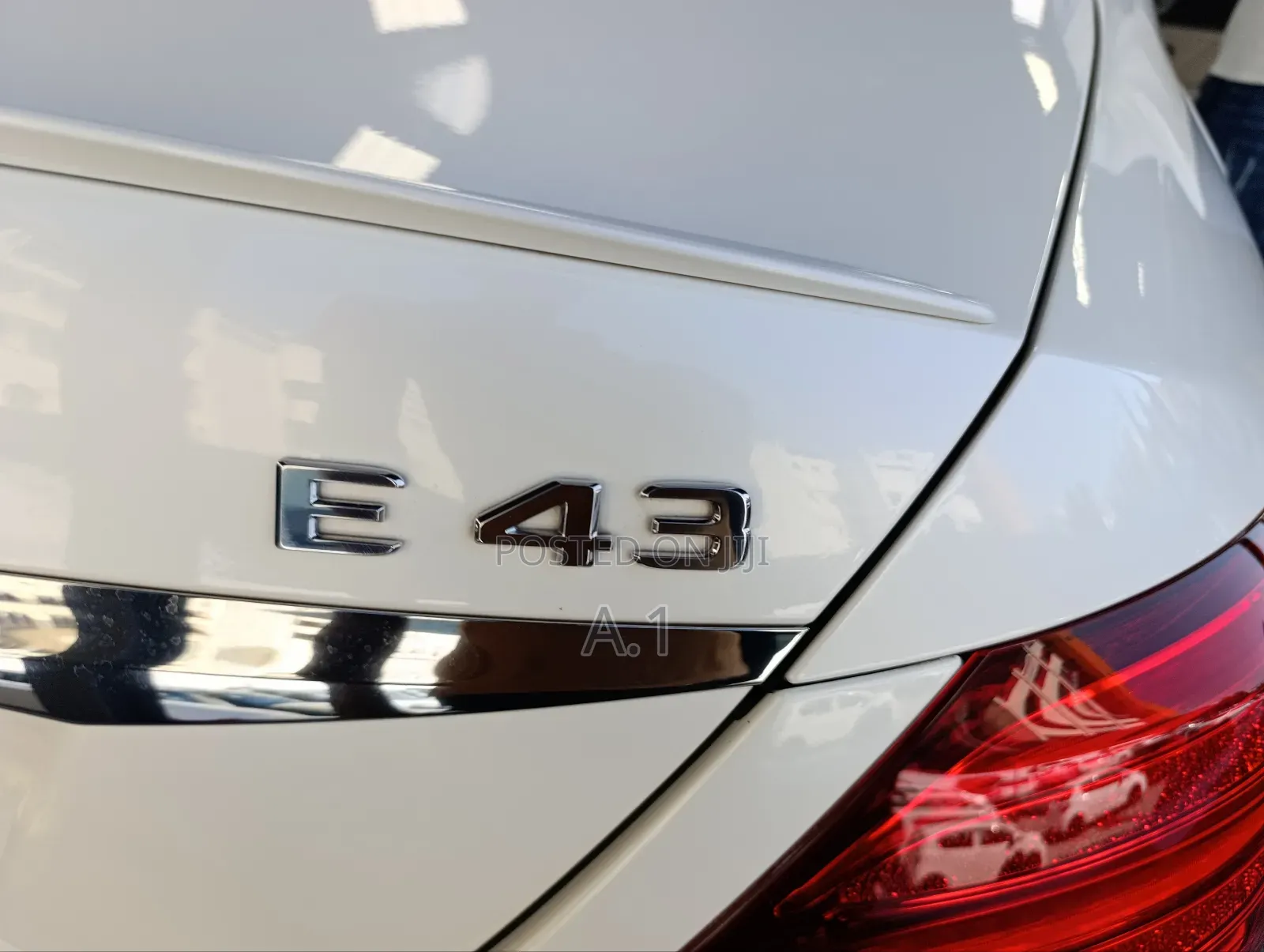 Mercedes-Benz E43 AMG 3.0 AWD 2018 White