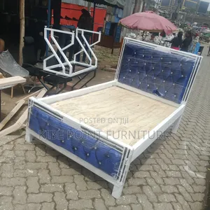 Mocket White Blue Bed Available