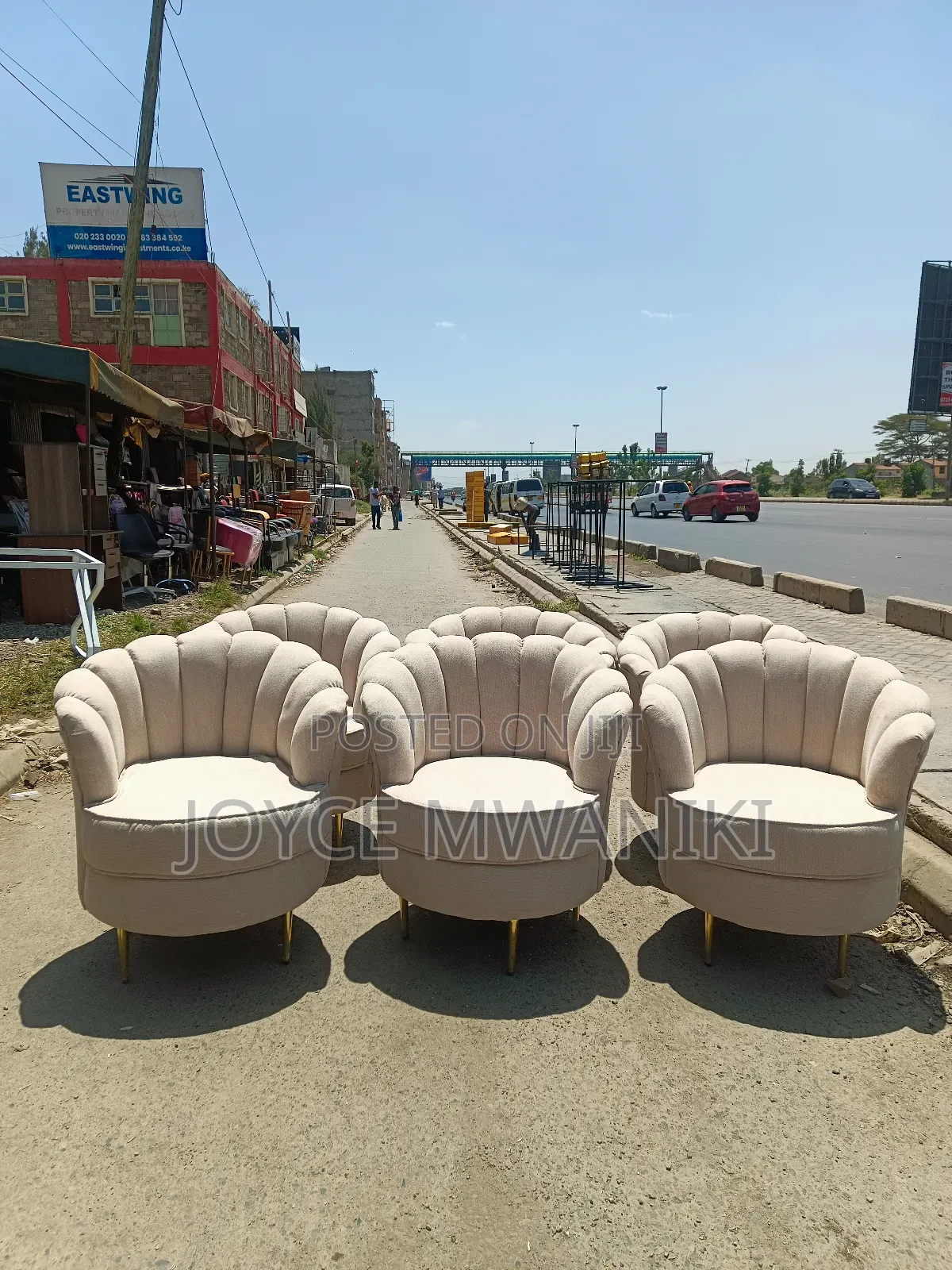 Guest Room or Vip Lounge Seats, Cream