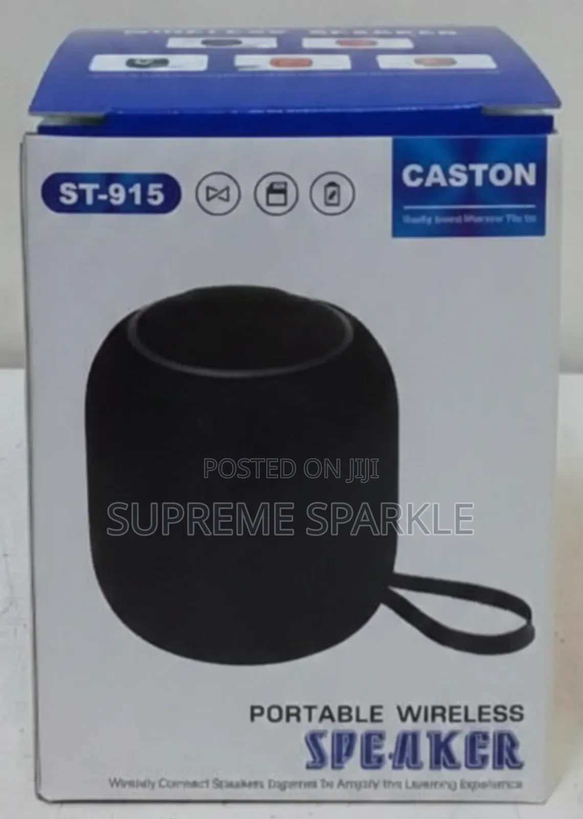 Caston St-915 Portable Wireless Speaker, Features Bluetooth