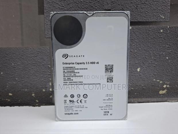 Seagate Enterprise Capacity | 10tb 7200 Rpm Sata 3.5" Hard Disk