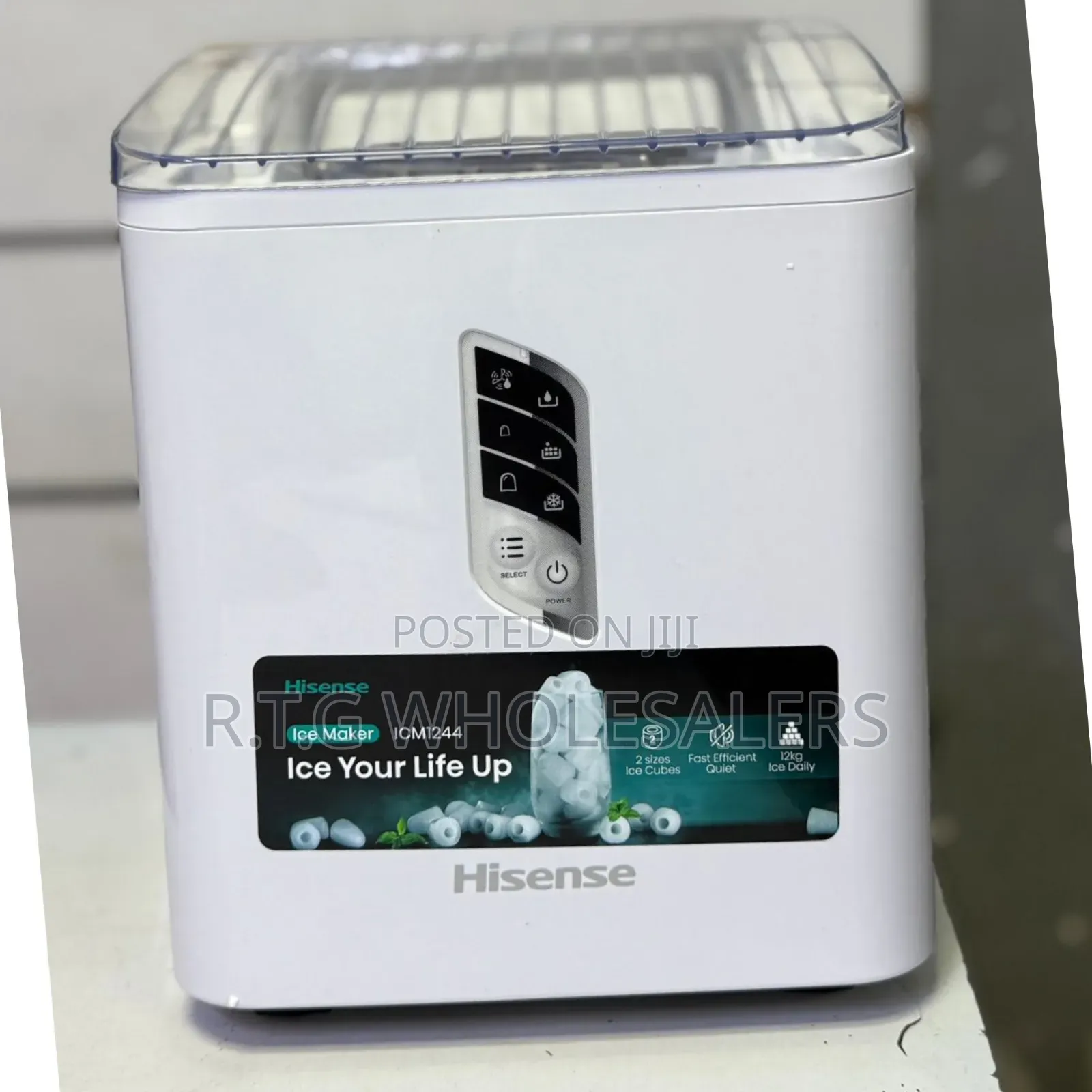Hisense Portable Ice Cube Maker – Fast Compact