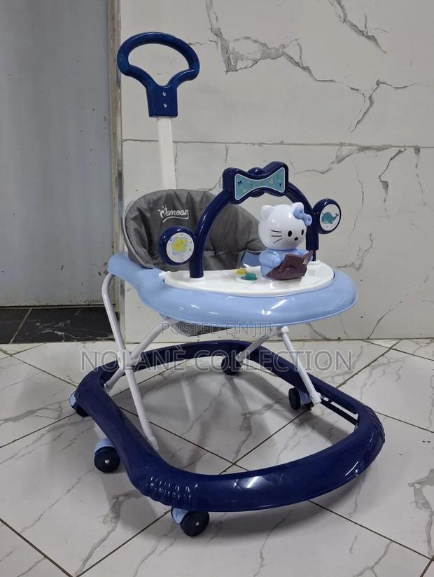 Deluxe Baby Push Walker With Music and Toys