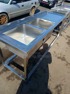 Stainless Steel Double Sink Hand Wash Sink