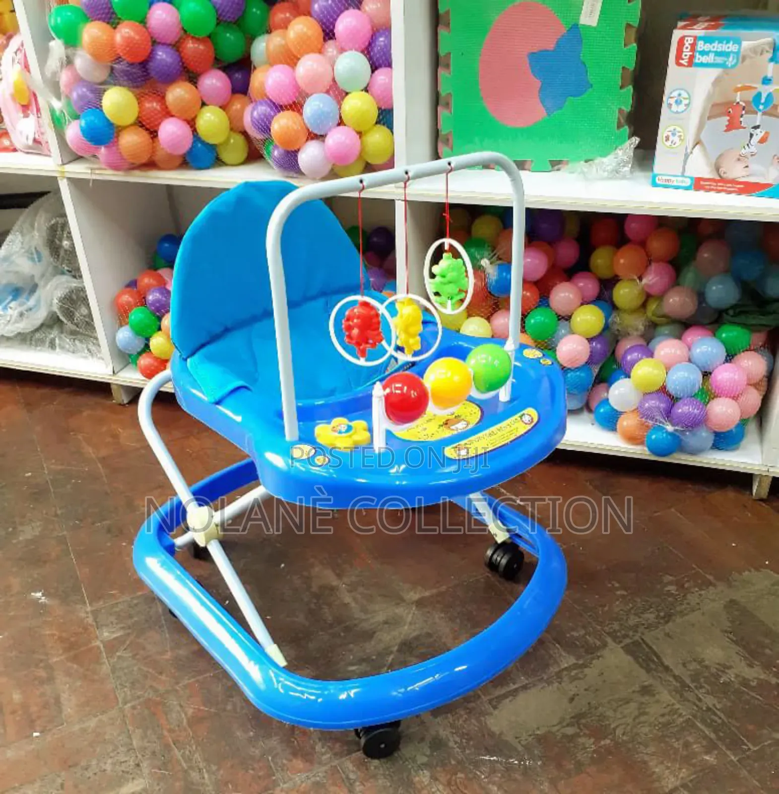 Foldable Baby Walker With Toys