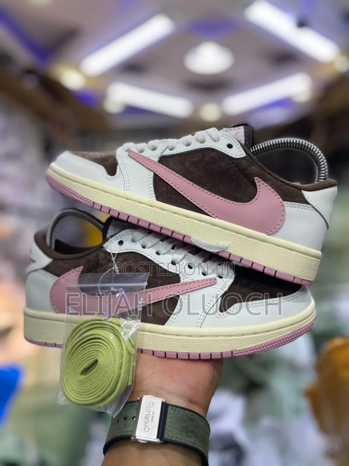 Jordan 1 Travis Scott “Dark Pony Pink”🔥🐾