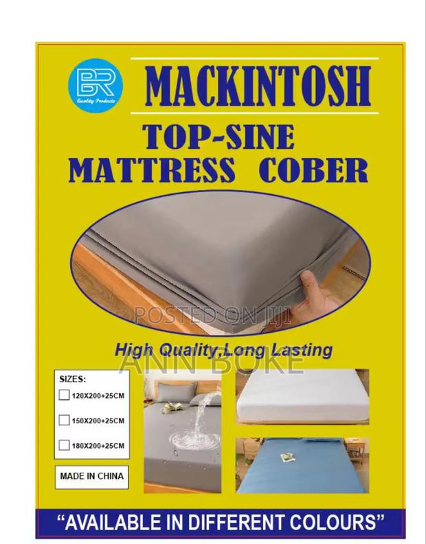 Quality Macking Tosh Fitted Elastic Edge Smooth Wrinkle Free Surface