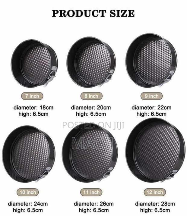 Quality Baking Tin Set 6pcs Set - thumbnail 2