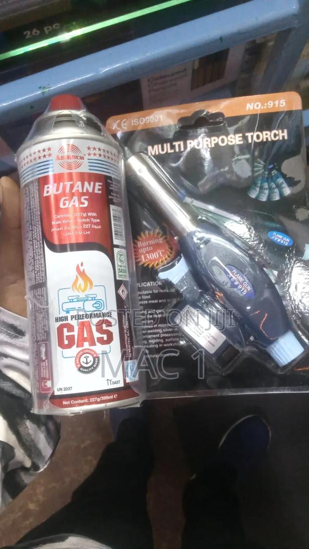 Butane Gas and Blow Torch
