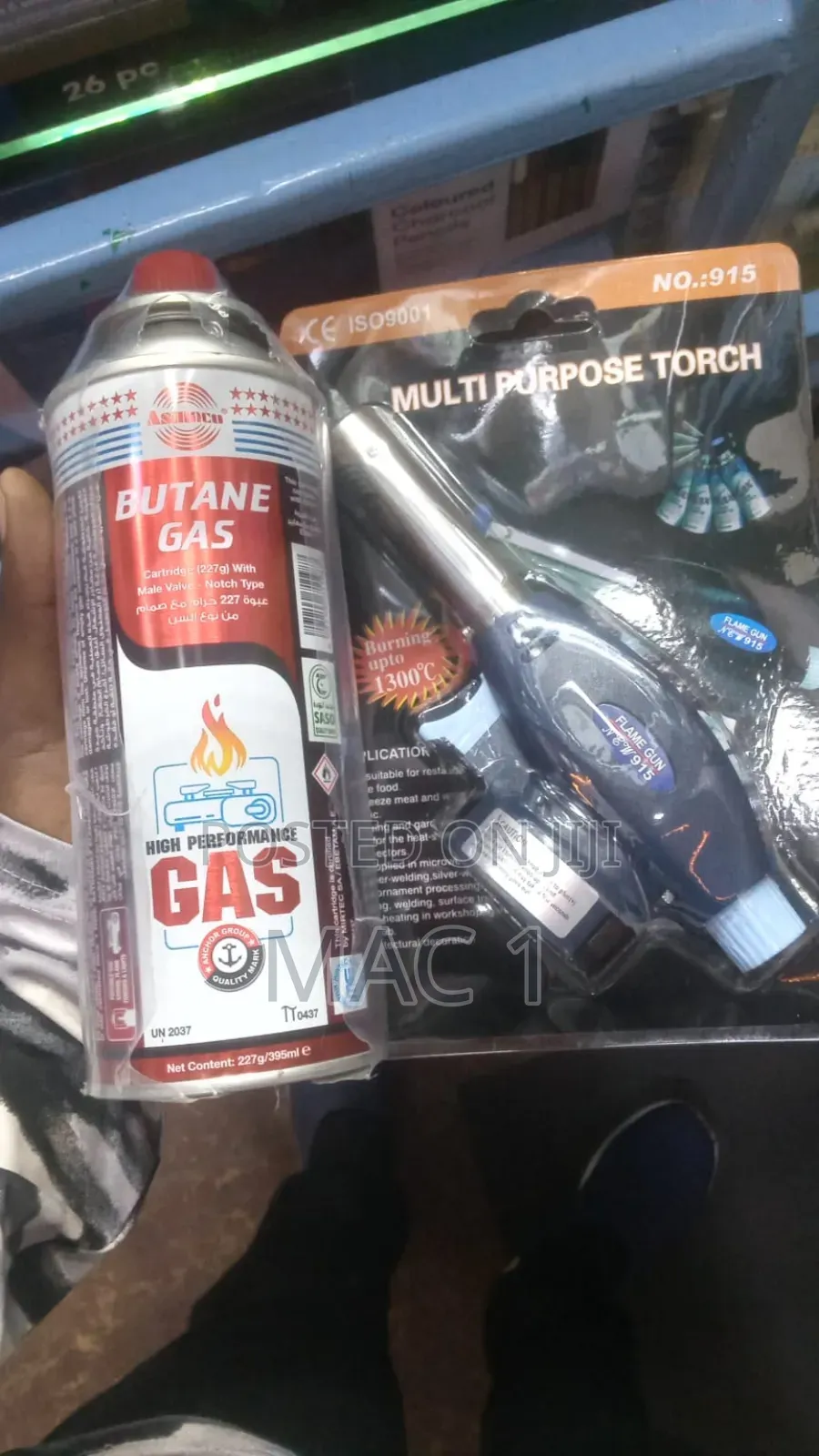 Butane Gas and Blow Torch