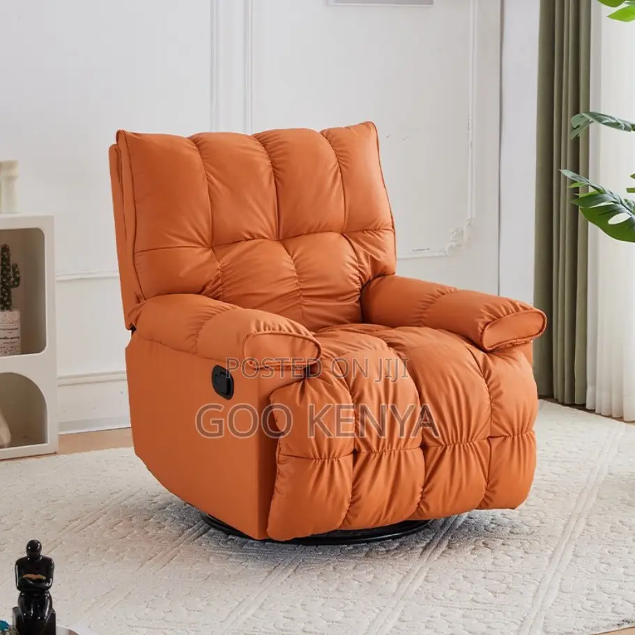 Home Sofa; Reclining Sofa Chair With Adjustable Backrest And Footrest