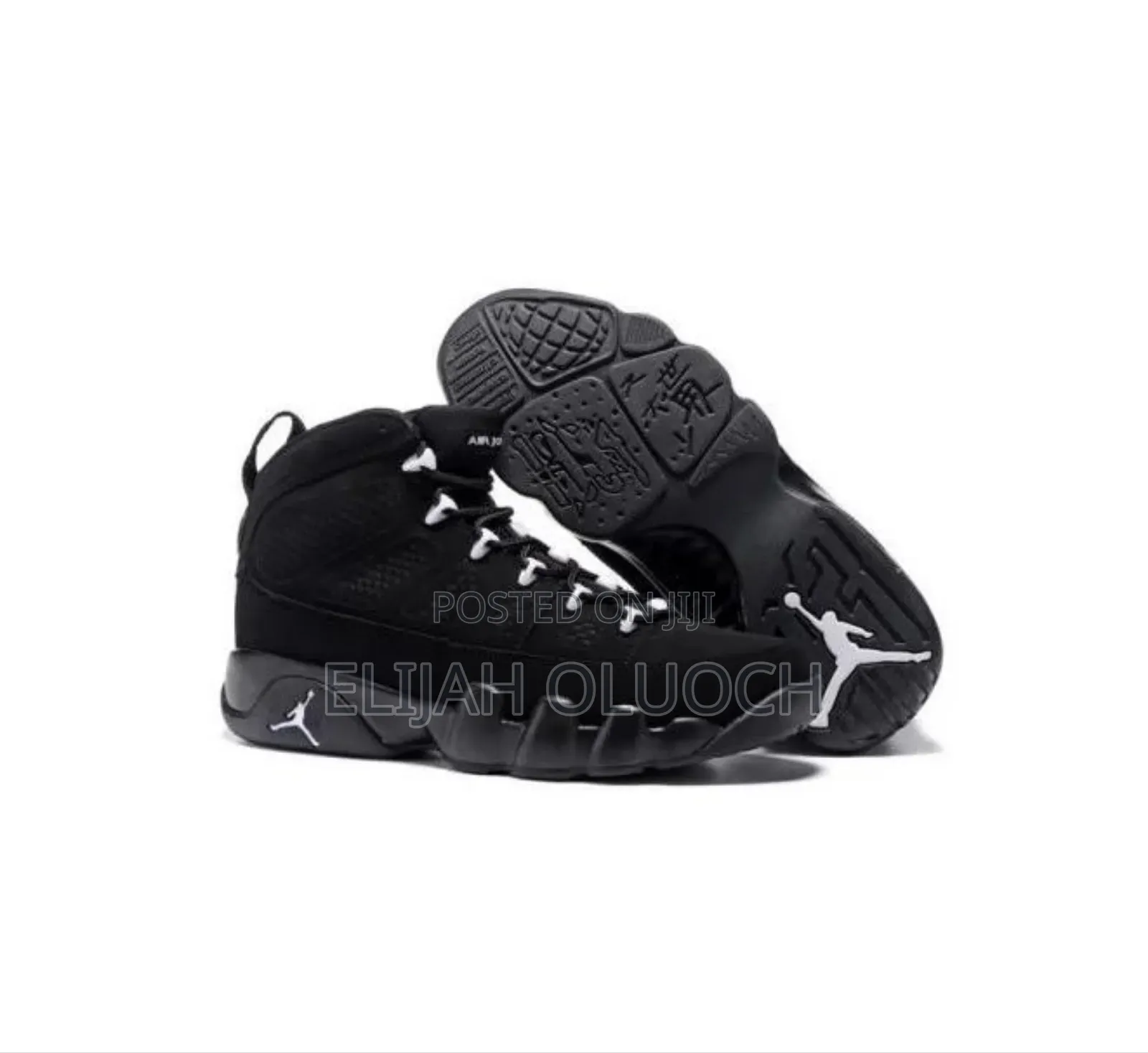 Jordan 9 Retro White Black 🔥🔥🐾

Quality 🫰🏿

Size 40-45