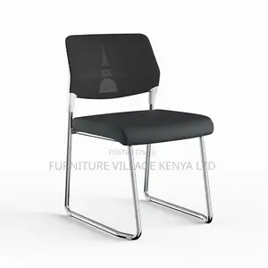 Office Chair; Ergonomic Armless Mesh Office Visitors Chair