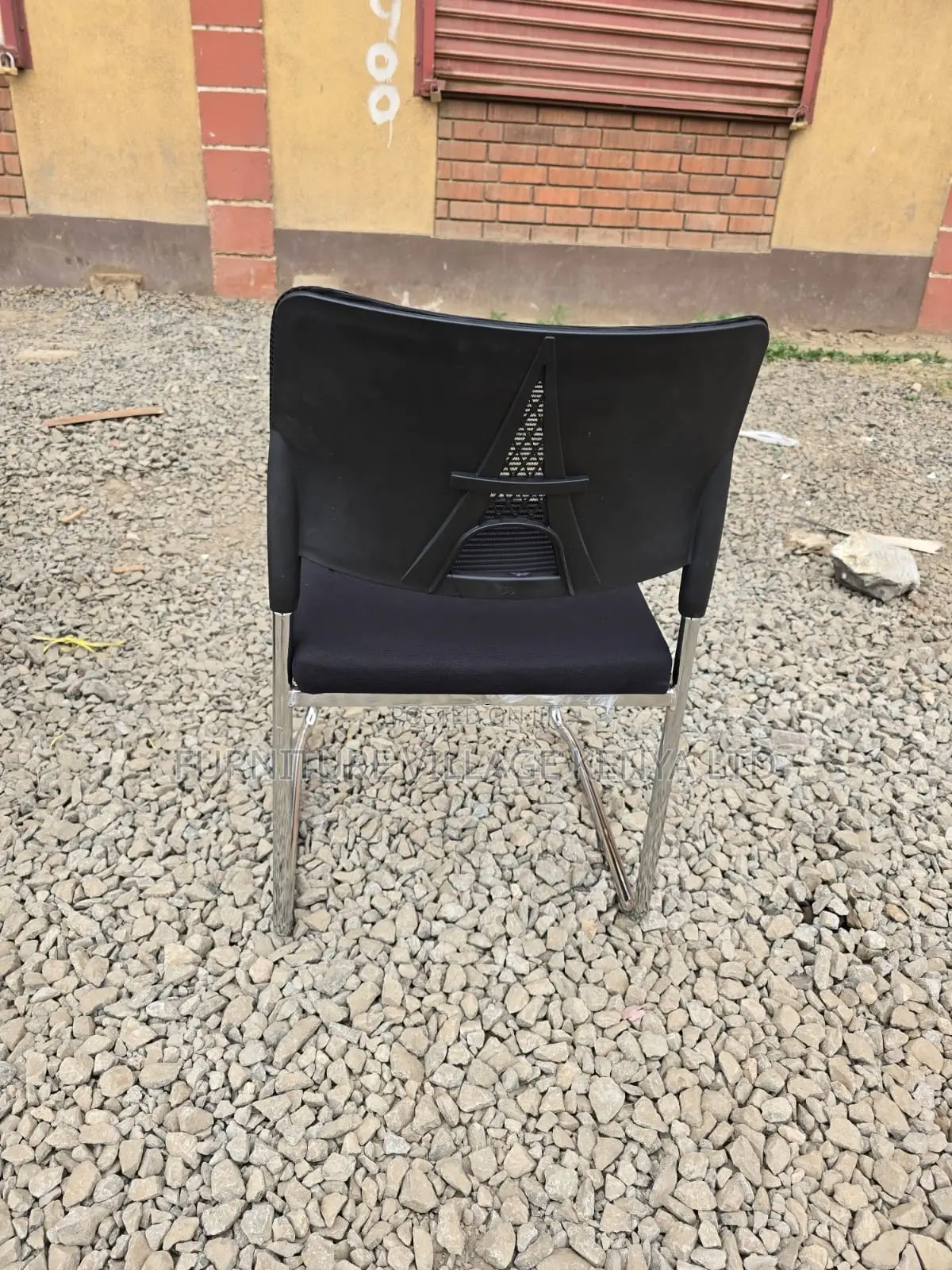 Office Chair; Ergonomic Armless Mesh Office Visitors Chair