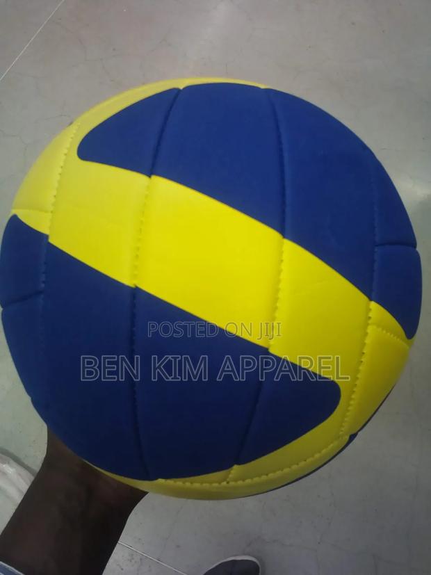 Soft Foam Volleyball Kids and Begginers 230gms Size 5 Blue Yellow