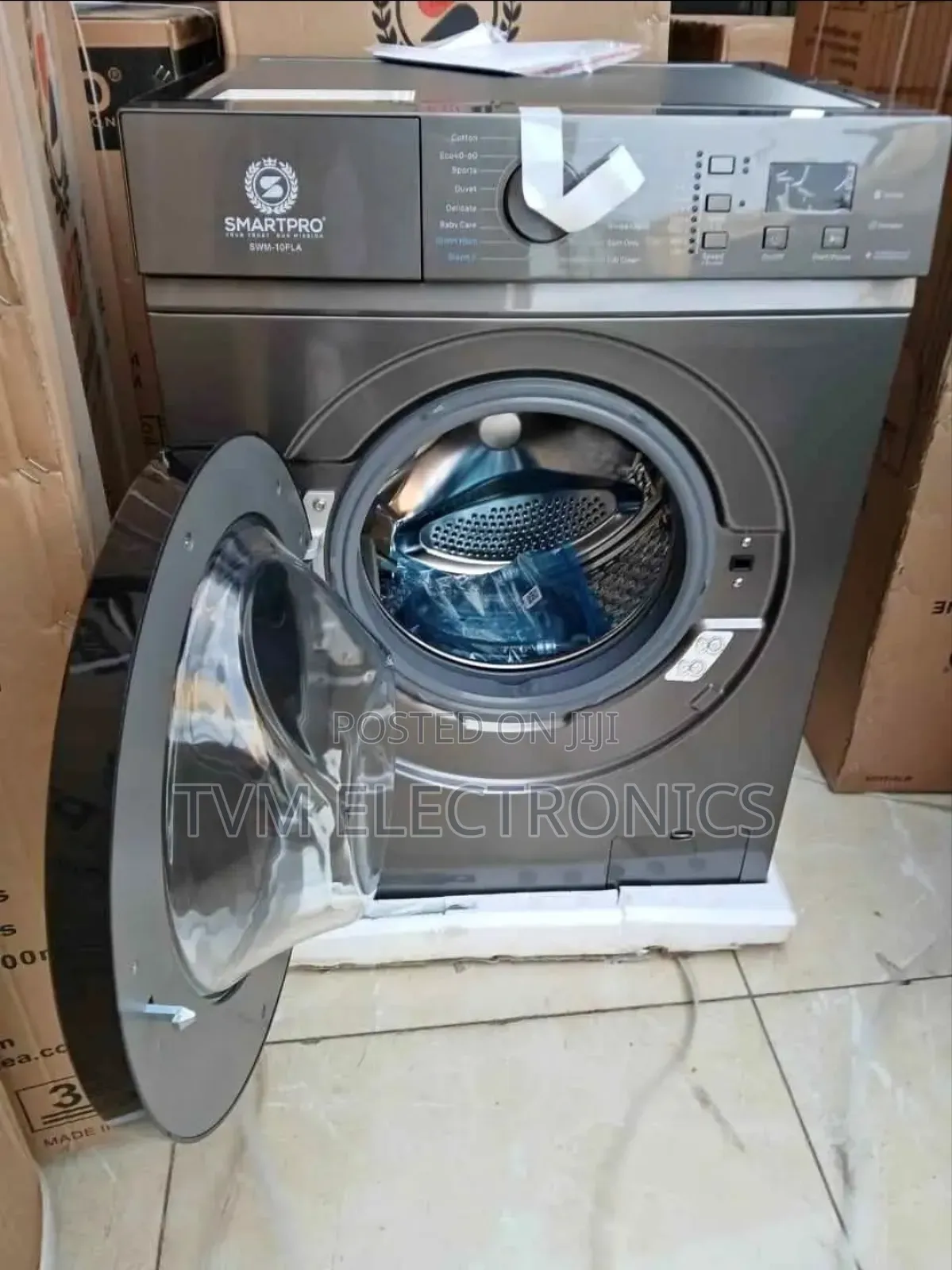 Smartpro 10kg Washing Machine Front Load Automatic