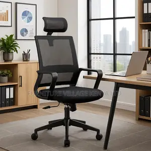Office Chair; High Back Ergonomic Mesh Office Chair