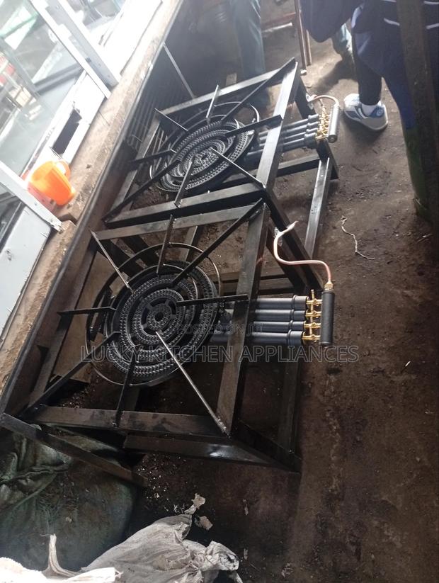Heavy Duty Mild Steel Single Four Rings Burner.