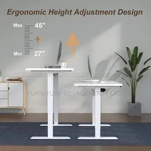 Office Desk; Electric Height Adjustable Office Table [120cm]